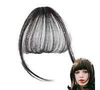 Extensions de cheveux avec frange à clipser - Frange fine - Facile à fixer