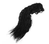 Extensions de Cheveux Bou s à Clip, Fibre Haute Température Noir