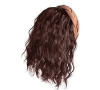 Extensions de cheveux bouclés d'aspect naturel pour une coiffure rapide, tête de mort haute, extension de cheveux pour femme, perruques bou s en fibre haute température