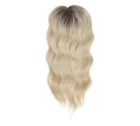 Extensions de cheveux bouclés pour femme - Perruque ondulée respirante de 45,7 cm avec clips invisibles, postiche de cheveux réalistes, pour femmes, mariée, travail, étudiants, mariage, bureau