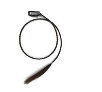 Extensions de cheveux en plumes, extensions de cheveux en plumes, 2 pièces, petites tresses, postiches synthétiques longs et doux naturels (taille : 2 pièces, couleur : DK-B4_22INCHES)(DK A2-22INCHES,