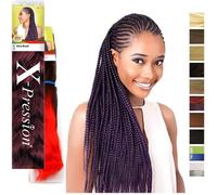 Extensions de cheveux et perruques et accessoires X-pression Premium Original Ultra Braid (55PCS)-6 (hellbraun) 247962