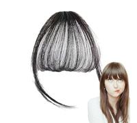 Extensions de cheveux Frange,Extensions de cheveux à clips Frange - Français Bangs, à clips souple et naturelle pour femmes, tenue de soirée quotidienne, rendez-vous, fêtes
