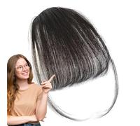 Extensions de cheveux humains à clip : franges françaises fines, clips de frange délicats qui ajoutent un style naturel, parfaites pour les fêtes, un usage ou une séance photo. Légères et