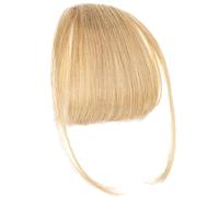 Extensions de cheveux humains à clip : franges françaises fines, clips de frange délicats qui ajoutent un style naturel, parfaites pour les fêtes, un usage ou une séance photo. Légères