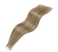 Extensions de cheveux humains brésiliens raides Remy - Extensions capillaires à bande adhésive - 20P et 40P