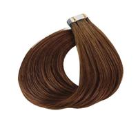 Extensions de cheveux humains Remy à bande brillante, 20 pièces, Extension de mode, trame de peau lisse et soyeuse sans couture, ajoute de la longueur for un usage quotidien(6,24 Inch)