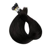 Extensions De Cheveux Humains U Tip, En Kératine Couleur Pure, Pré-collées Facile à Utiliser(150 Strands,1B_14INCHES)