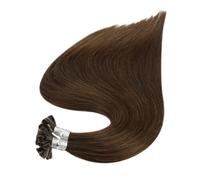 Extensions De Cheveux Humains U Tip, En Kératine Couleur Pure, Pré-collées Facile à Utiliser(50 Strands,4_20INCHES)