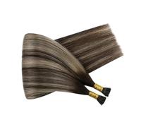 Extensions De Cheveux I Tip Fusion Capsule Kératine 14-22 Pouces Humains Naturels Facile à Utiliser(4-18-4,14inches)