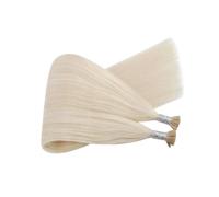 Extensions De Cheveux I Tip Fusion Capsule Kératine 14-22 Pouces Humains Naturels Facile à Utiliser(60A Blonde,14inches)
