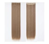 Extensions de cheveux invisibles postiches synthétiques longues et droites perruques de 32 pouces for femmes Wear and Go(M12-613)