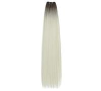 Extensions de cheveux naturels à trame cousue de 26 pouces, mèches longues et lisses tissent des cheveux synthétiques for un usage quotidien(TT04)