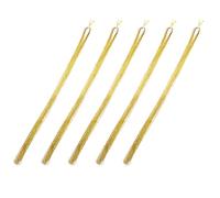 Extensions de Cheveux Paillettes 750 Pièces 5 Packs PET Or | Filaments Pet, Effet Clinquant Solide, Pose Sûre Cheveux, Retrait Facile, Bar et Night Club