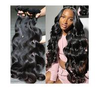 Extensions de cheveux Paquets de vague de corps paquets de cheveux humains brésiliens 1/3/4 paquets Extension de paquet de cheveux humains Remy Double dessiné for femme Faisceaux de cheveux humains(40