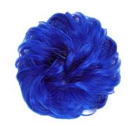 Extensions de cheveux pour chignon désordonné pour femme - Postiche synthétique ondulée bouclée avec élastique - Donut - Chouchou pour chignon pour femmes et filles (couleur : 107)