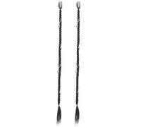 Extensions de cheveux pour filles, perruques de cheval tressées avec pinces à nœud papillon, accessoires de photographie Coser Street, extensions de coiffure prêtes pour le festival
