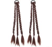 Extensions de cheveux pour queue de cheval - 45 cm - Résistantes à la | Design boxing classique, look chic tendance, longueur de 45 cm, fibres résistantes à la chaleur, facile d'entretien