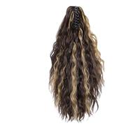 Extensions de Cheveux pour Queue de Cheval | Queue de Cheval Extension Bouclée à Griffe - Postiche Cheveux Longs et Volumineux - pour Femmes et Filles Cosplay Fête Quotidien Déplacements Rassemblement