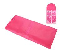 Extensions de Cheveux Professionnels Étui de Rangement Support avec Cintre Protection - Fermeture Fermeture éclair Noir pour les Extensions Cheveux Humains, Rangement Perruques et Sac d'isolement