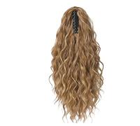 Extensions de cheveux queue de cheval, extension de queue de cheval bouclée avec barrette - Postiche volumineux | Pour femmes et filles pour cosplay, fête, trajets quotidiens, réunion et apparition