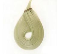 Extensions de cheveux raides Tissage ombré 36 pouces Extensions de cheveux synthétiques super longs et raides pour finir-GRASS GREEN-30inches-75cm