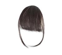 Extensions de cheveux réalistes à clipser pour femmes naturelles frontales wispy extensions de cheveux faux français droit air moelleux frange perruque cheveux pour un coiffage facile polyvalent B