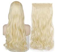 Extensions de Cheveux Synthétiques 32 pouces Une pièce 5 Clips Longue Ligne Droite Haute Température Fibre Noir Brun Postiche-88-613,32inches,Chine