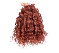 Extensions de cheveux synthétiques afro bouclés et ondulés 25 cm Ponytail Extension(BRONZE)