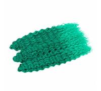Extensions de cheveux synthétiques ondulés au crochet pour femmes, boucles afro, tresses au crochet, rose ombré, 10 à 30 pouces, 75 cm, 3 pièces/lot