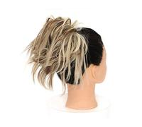 Extensions De Cheveux Synthétiques Pour Chignon - Postiche Pour Femme - Extension De Cheveux Avec Bande Élastique - Extensions De Chignon Ondulées Ébouriffées - Extension De Chignon (5)