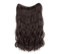 Extensions de cheveux synthétiques pour femmes. Transformation élégante chez les femmes qui se renforcent et mettent en valeur votre costume de manière charmante