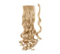 Extensions De Cheveux Synthétiques Raides De 55 Cm Pour Femme - Queue De Cheval À Clipser
