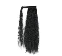 Extensions De Cheveux Synthétiques Raides De 55 Cm Pour Femme - Queue De Cheval À Clipser