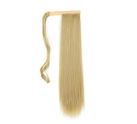 Extensions De Cheveux Synthétiques Raides De 55 Cm Pour Femme - Queue De Cheval À Clipser