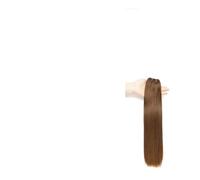 Extensions de cheveux Tissage en lot brésilien naturel Remy lisse Double dessiné, Extensions de cheveux, trame de cheveux, pièce 100 g/pièce Extensions de cheveux à bandes adhésives en cheveu(Light br
