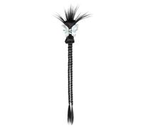 Extensions De Cheveux Tressées Pour Filles Postiche Pour Photographie Vacances Accessoires Queue Cheval Élégants Coiffures Fête D'inspiration Synthétique Blanche