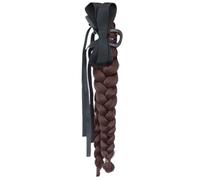Extensions de cheveux tressés à clipser pour queue de cheval - Fibre synthétique - Accessoire de coiffure - Extension de cheveux