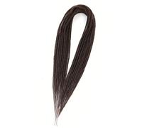 Extensions de cheveux tressés bouclés résistants à la chaleur - Fibres synthétiques torsadées - Aspect naturel - Pour spectacles de scène, cheveux synthétiques à haute température
