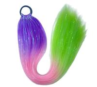 Extensions de cheveux tressés colorés à 9 mèches pour dreadlocks et queue de cheval pour coiffures tendance