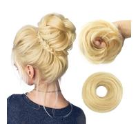 Extensions de chignon bouclés, ondulés et désordonnés, pour femme, chignon, queue de cheval, accessoires 99J