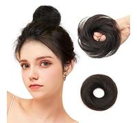 Extensions de chignon bouclés, ondulés et désordonnés, pour femme, chignon, queue de cheval, accessoires 99J