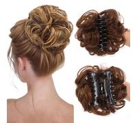 Extensions De Chignon Pour Femme, Pinces RéGlables Et Amovibles Pour CréEr Facilement Des Coiffures (#01)