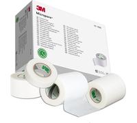 Extensions de cils Bande adhésive Micropore 3M Tape Lash Extensions de cils Blanc, Quantité : 3x, Largeur : 7.6cm