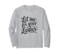 Extensions de Cils Drôle Design Let Me Fix Your Lashes Manche Longue