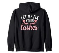 Extensions de Cils Drôle Design Let Me Fix Your Lashes Sweat à Capuche