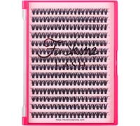 Extensions de cils en grappe (0,07D Curl 40D, 11 mm)