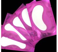 Extensions de cils pansements oculaires isolent joint lumière respirant confortable coussin pour les yeux gonflés cercles sombres (violet)