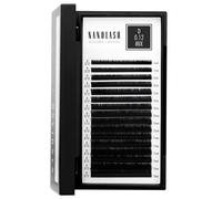 Extensions de cils Nanolash - faux cils pour extension professionnelle, extensions cils volume (0.12 D, MIX 6-13mm)