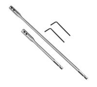 Extensions De Foret À Tige Hexagonale 1/4 Pouces 2 Pièces En Acier Pour Précision Des Mèches D'extension Mèche Pour Tâches D'alésage Du Bois